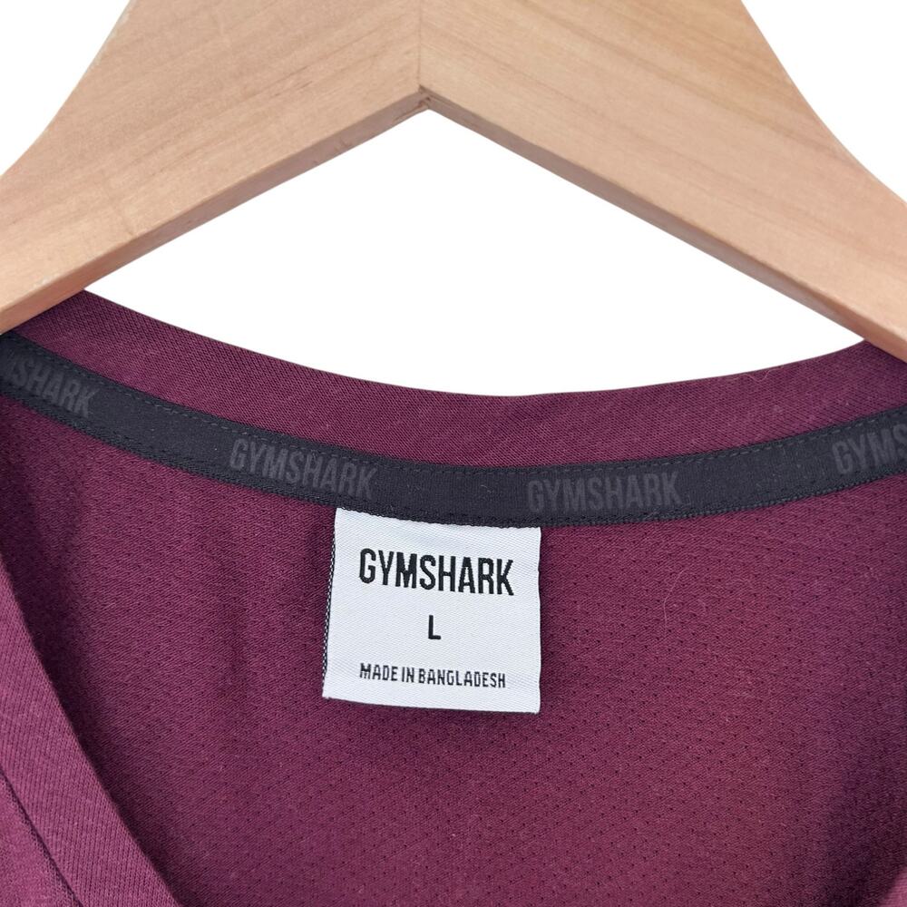 Gymshark Burgundy Sleeveless Tank - Picture 2 of 4